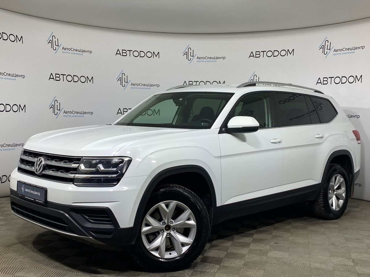 Автомобиль Volkswagen Teramont I поколение 2.0T AT 4WD (220 л.с.) Origin Белый 2019 с пробегом 127 932 км
