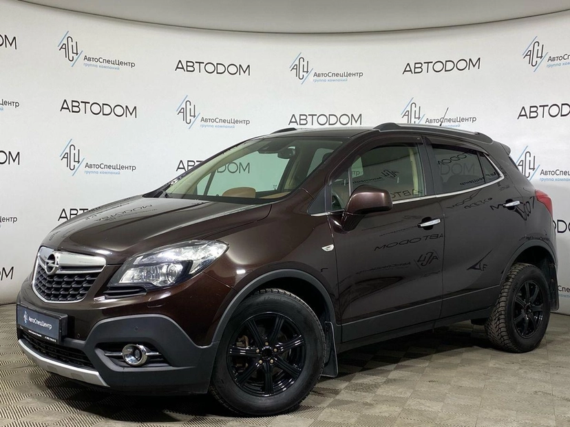 Автомобиль Opel Mokka I поколение 1.8 AT 4WD (140 л.с.) Cosmo Коричневый 2013 с пробегом 132 576 км