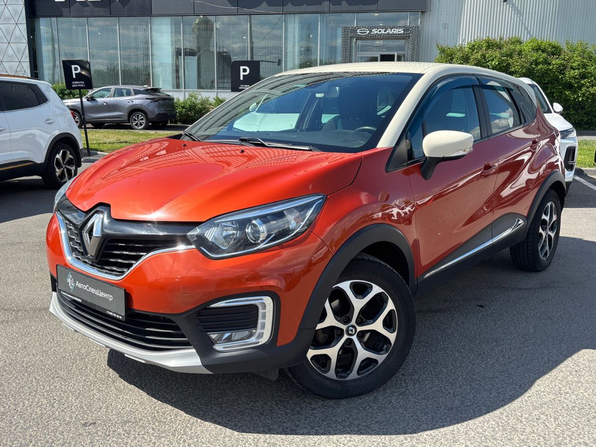Renault Kaptur I поколение 2.0 AT 4WD (143 л.с.) Style Оранжевый 2016 с пробегом 93 294 км