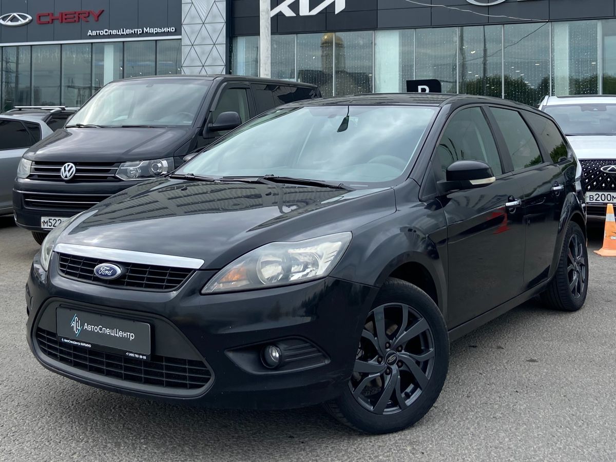 Ford Focus II [рестайлинг] 1.8 MT (125 л.с.) Comfort Чёрный 2009 с пробегом 252 602 км