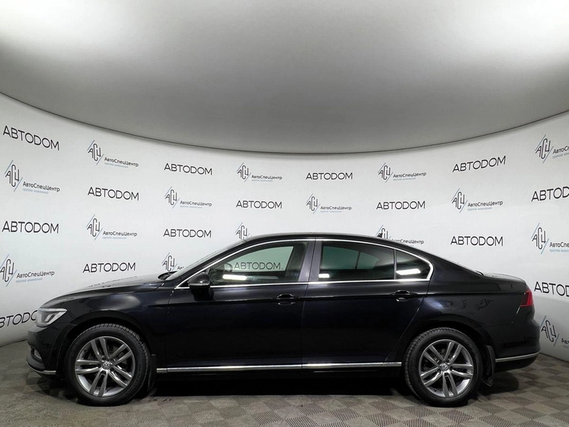 Автомобиль Volkswagen Passat VIII поколение (B8) 2.0d AMT (150 л.с.) Comfortline Чёрный 2017 с пробегом 154 509 км