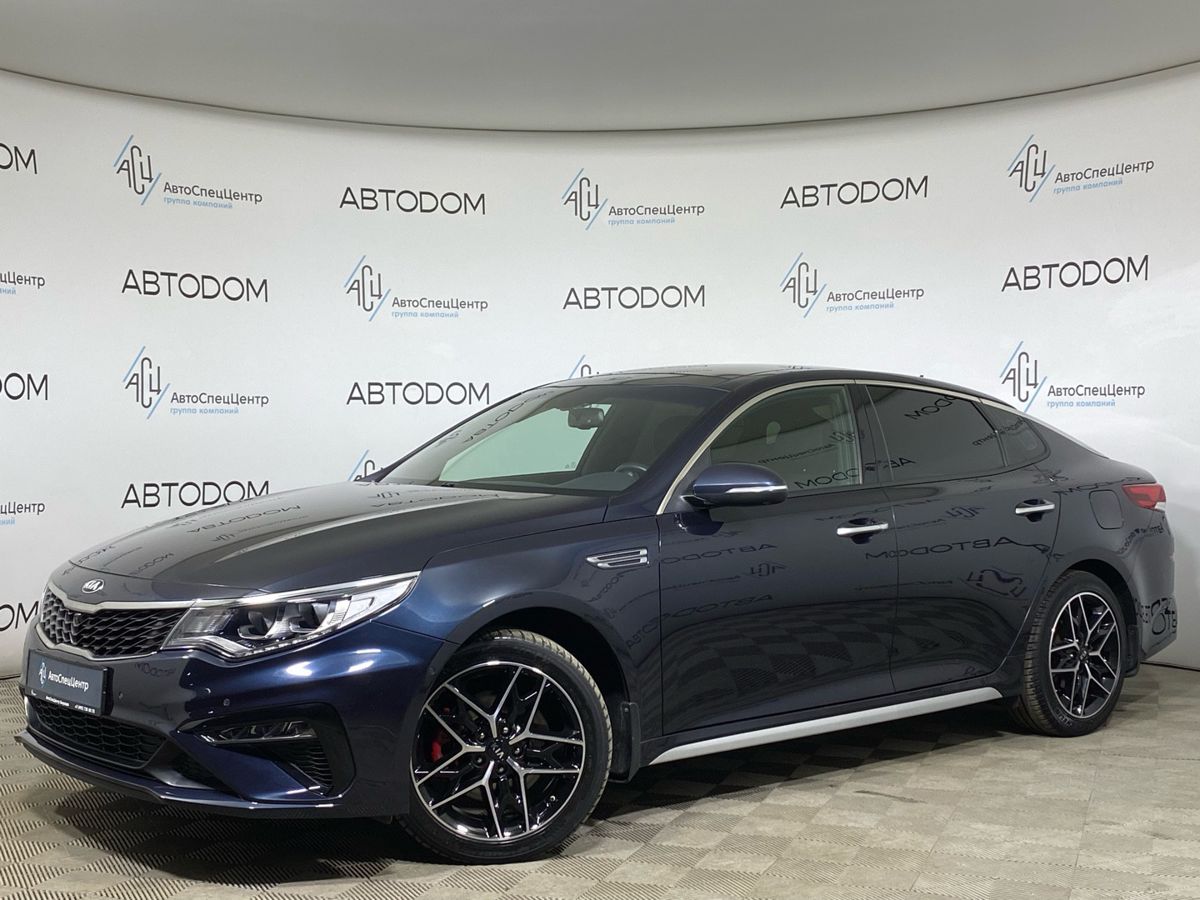 Kia Optima IV [рестайлинг] 2.4 AT (188 л.с.) GT Line Чёрный 2019 с пробегом 106 217 км