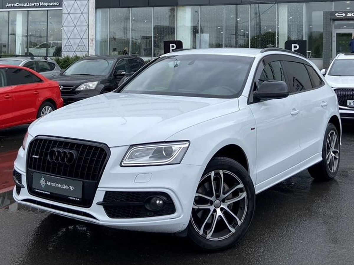 Audi Q5 I (8R) [рестайлинг] 2.0 AT 4WD (225 л.с.) Base Белый 2013 с пробегом 232 000 км