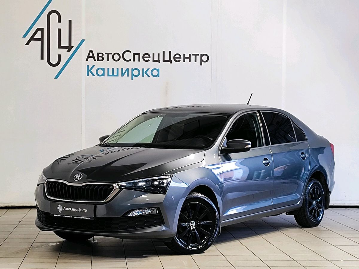 Skoda Rapid II поколение 1.6 MT (90 л.с.) Ambition Серый 2022 с пробегом 81 803 км