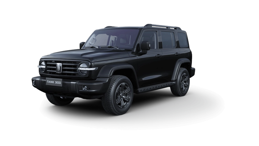 Автомобиль TANK 300 I поколение 2.0 AT 4WD (220 л.с.) Premium Чёрный 2023 новый