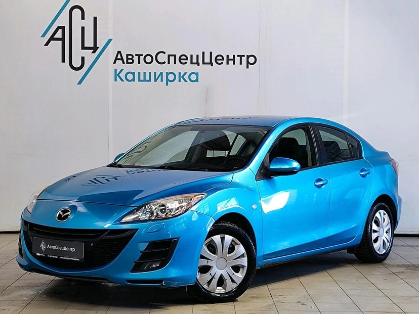 Mazda 3 II поколение (BL) 1.6 AT (105 л.с.) Touring Голубой 2011 с пробегом 191 420 км