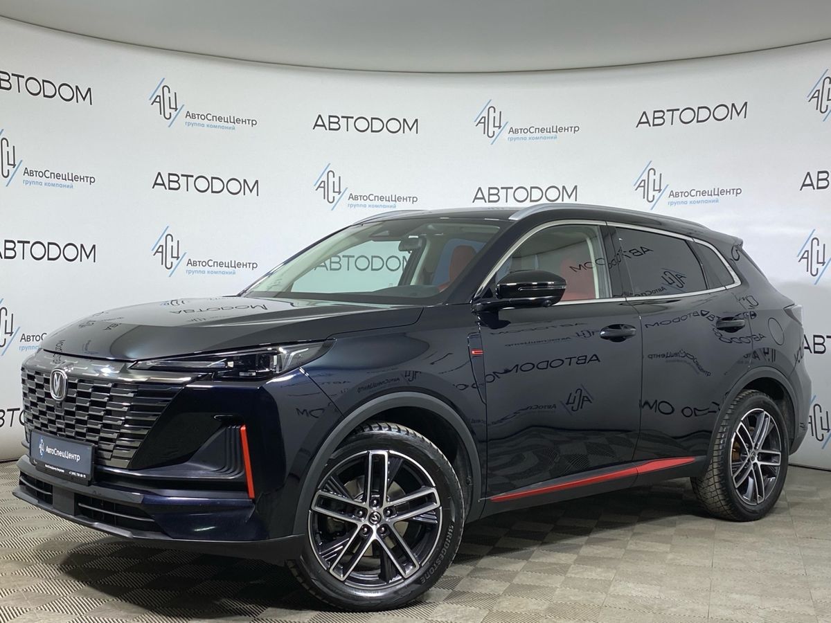 Автомобиль Changan CS55PLUS I [рестайлинг] 1.5 AMT (181 л.с.) Tech Чёрный 2023 с пробегом 91 918 км