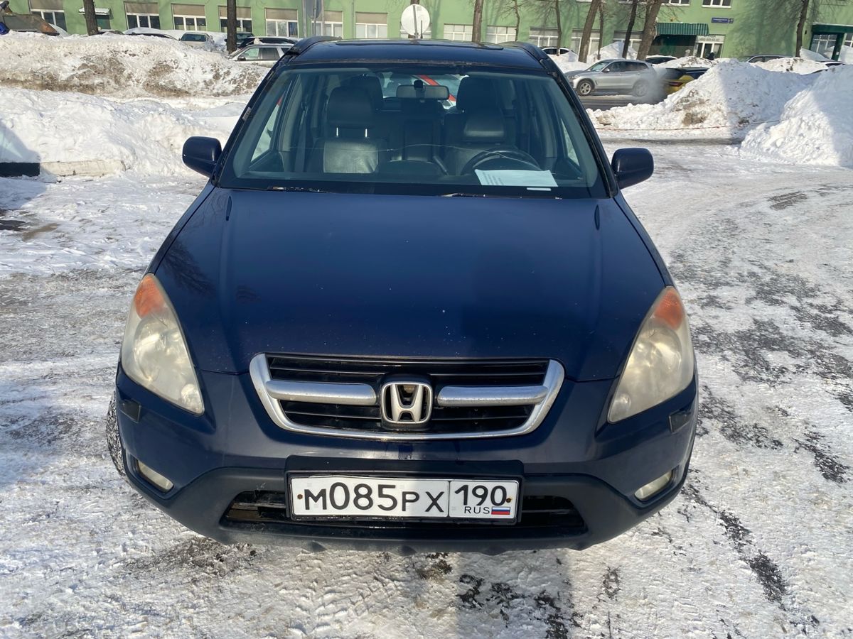 Автомобиль Honda CR-V II поколение 2.0 AT 4WD (150 л.с.) Base Белый 2002 с пробегом 330 851 км