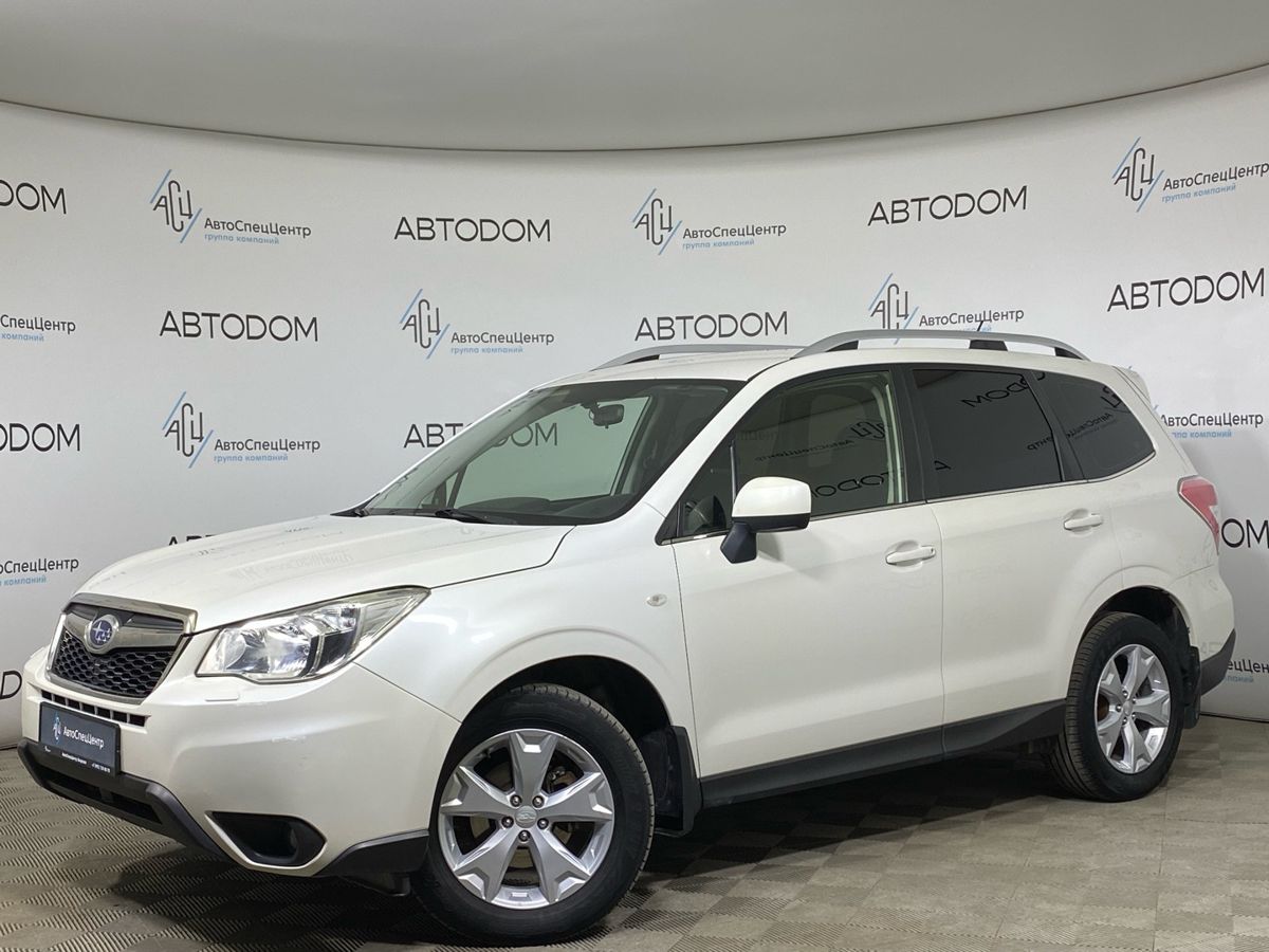 Subaru Forester IV поколение 2.0 CVT 4WD (150 л.с.) VF Белый 2013 с пробегом 224 000 км
