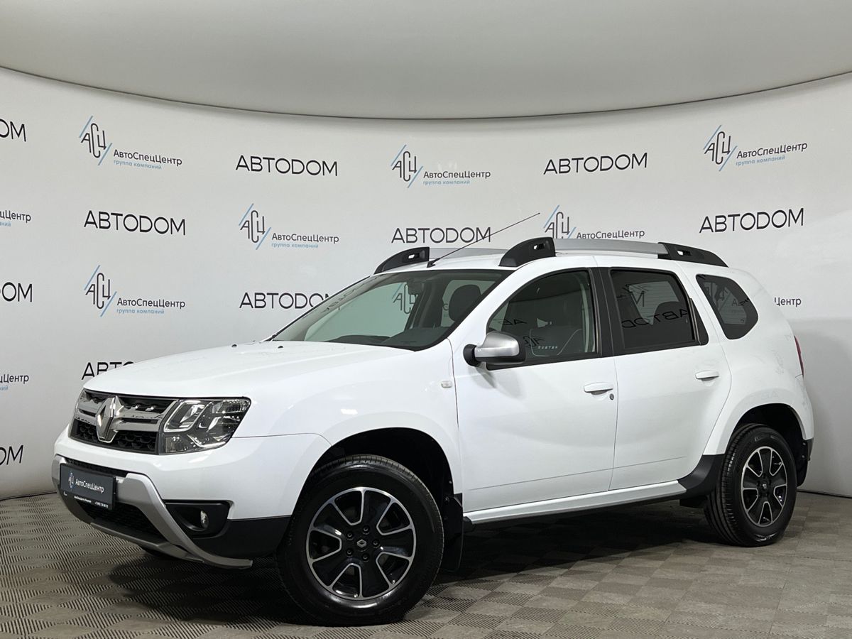 Renault Duster I [рестайлинг] 2.0 AT 4WD (143 л.с.) Privilege Белый 2019 с пробегом 38 500 км