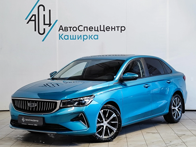 Автомобиль Geely Emgrand II поколение 1.5 AT (122 л.с.) Flagship Синий 2024 с пробегом 11 827 км