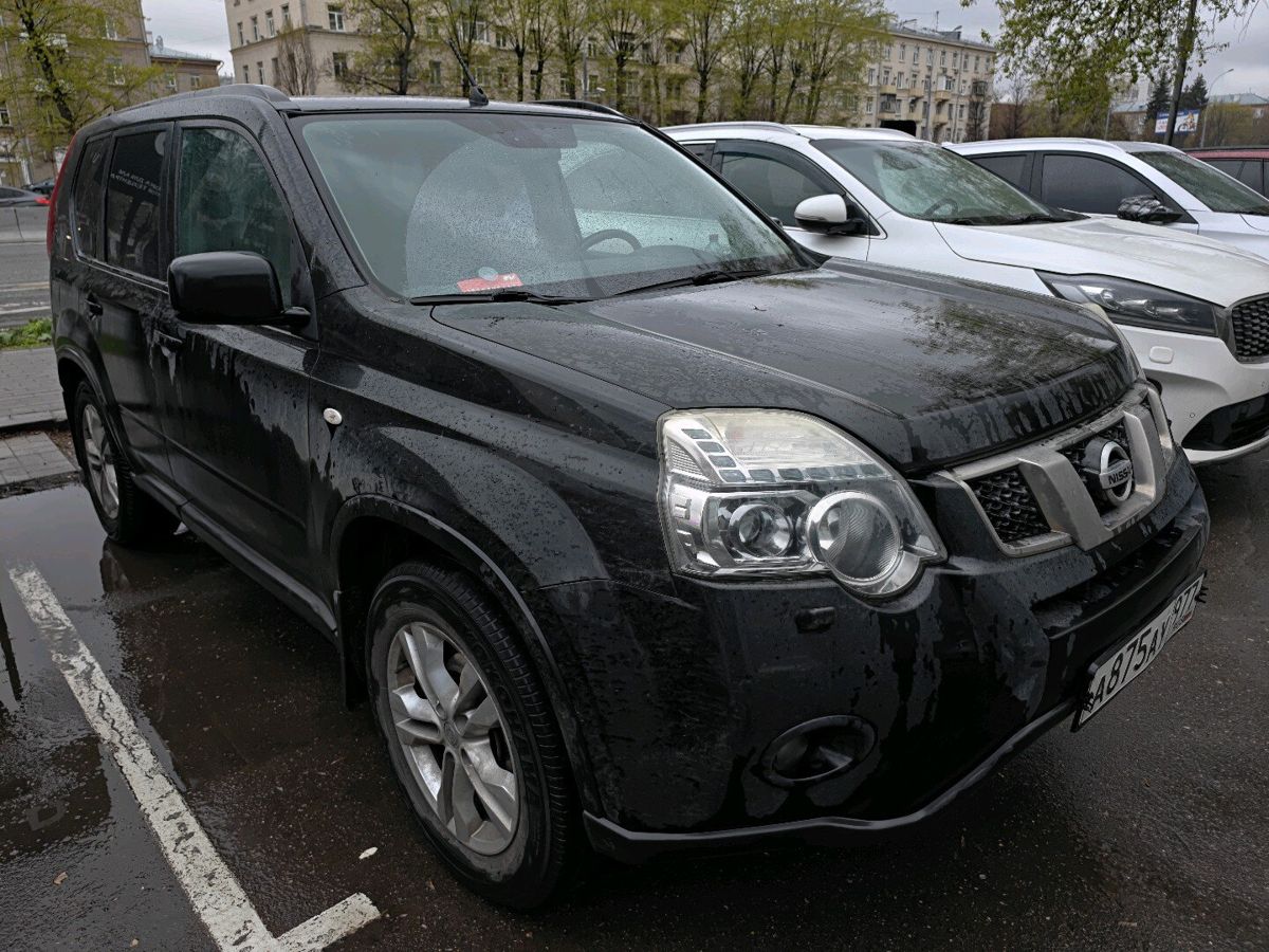 Nissan X-Trail II (T31) [рестайлинг] 2.5 CVT 4WD (169 л.с.) SE Base Чёрный 2011 с пробегом 182 085 км