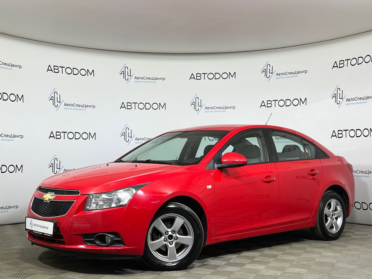 Chevrolet Cruze I поколение (J300) 1.6 AT (109 л.с.) LS Красный 2012 с пробегом 124 890 км