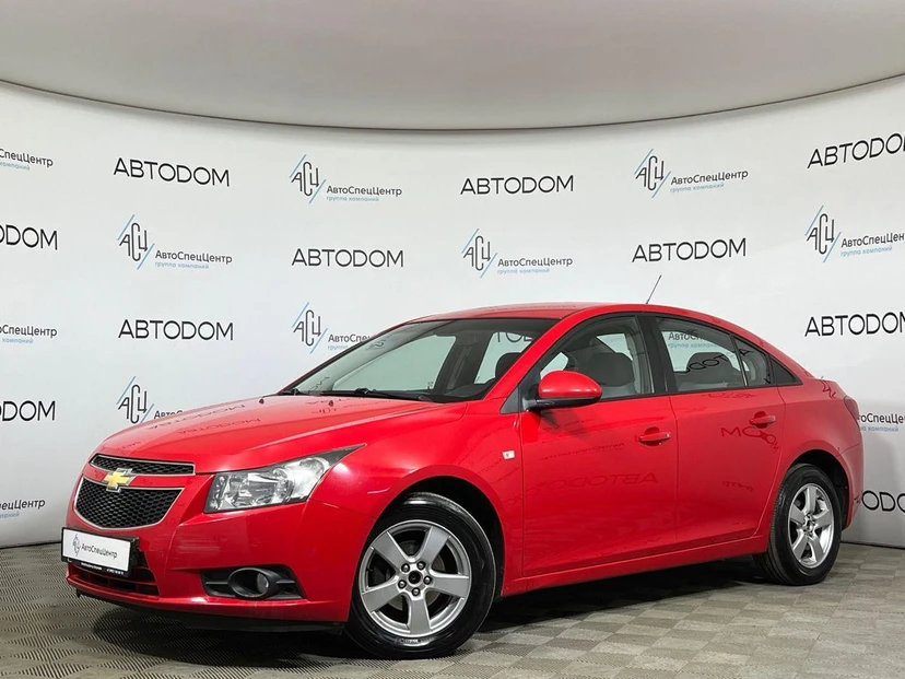 Chevrolet Cruze I поколение (J300) 1.6 AT (109 л.с.) LS Красный 2012 с пробегом 124 890 км