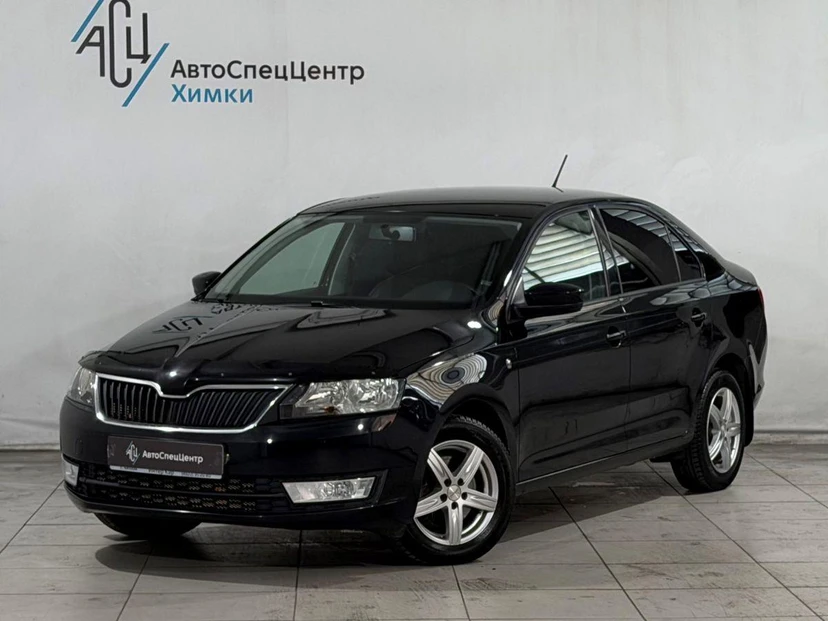 Skoda Rapid I поколение 1.6 MT (105 л.с.) Base Чёрный 2014 с пробегом 97 000 км