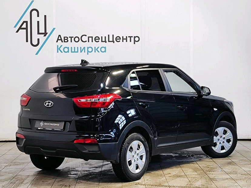 Автомобиль Hyundai Creta I поколение 1.6 AT (123 л.с.) Comfort 2019 Чёрный 2018 с пробегом 60 562 км