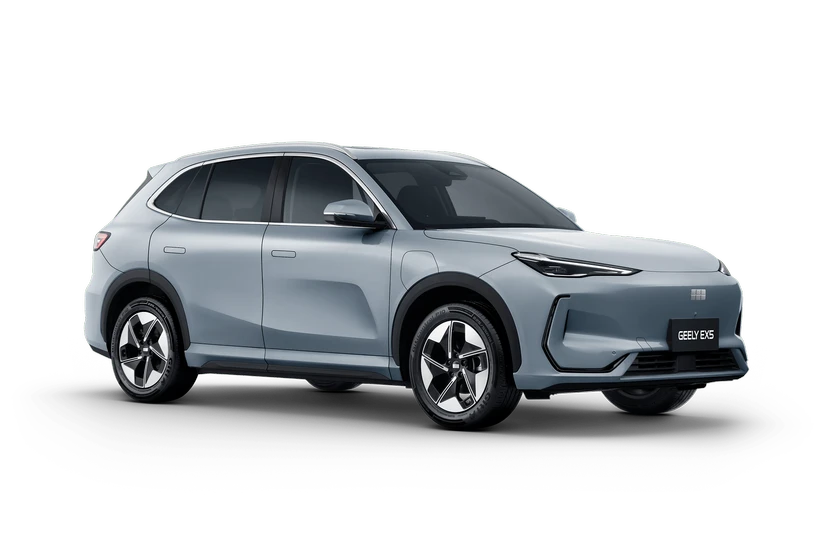 Geely EX5 EM-i I поколение 1.5hyb AT (218 л.с.) Макс Серебристый 2026 новый