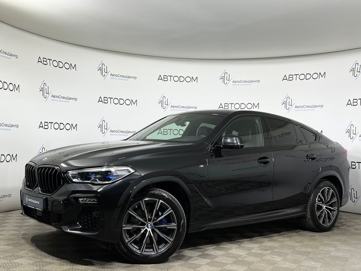 BMW X6 III поколение (G06) 3.0d AT 4WD (249 л.с.) M Sport Edition 21 Чёрный 2021 с пробегом 29 082 км