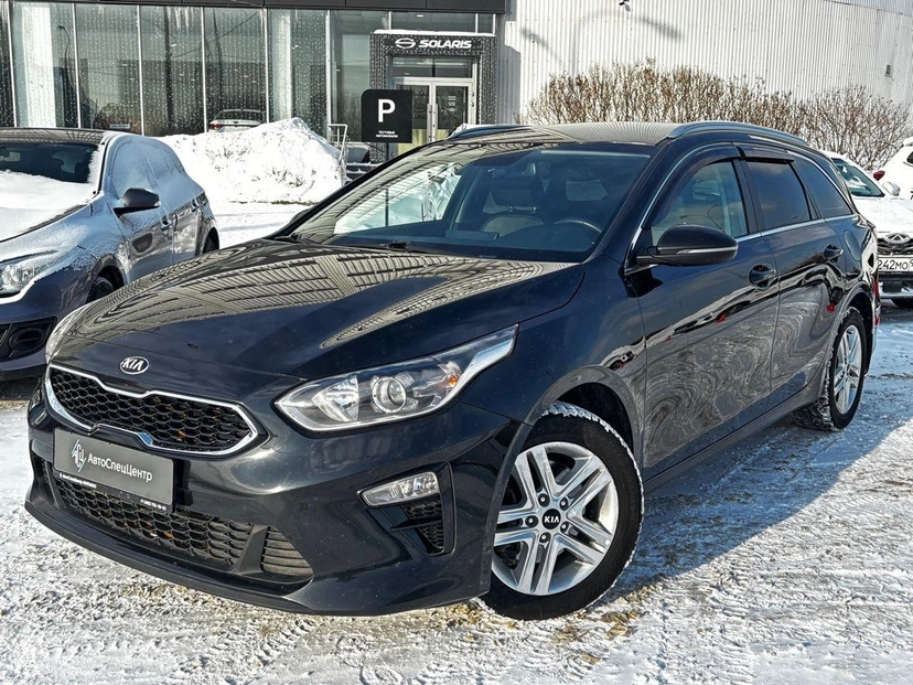 Автомобиль Kia Ceed III поколение 1.6 AT (128 л.с.) Prestige Чёрный 2021 с пробегом 67 735 км