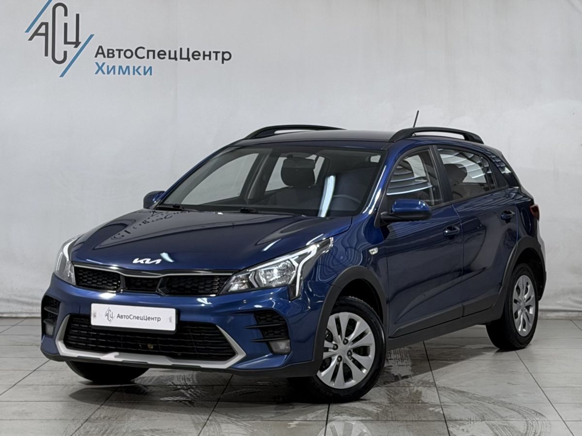 Kia Rio IV [рестайлинг] 1.6 AT (123 л.с.) Comfort Синий 2021 с пробегом 81 000 км