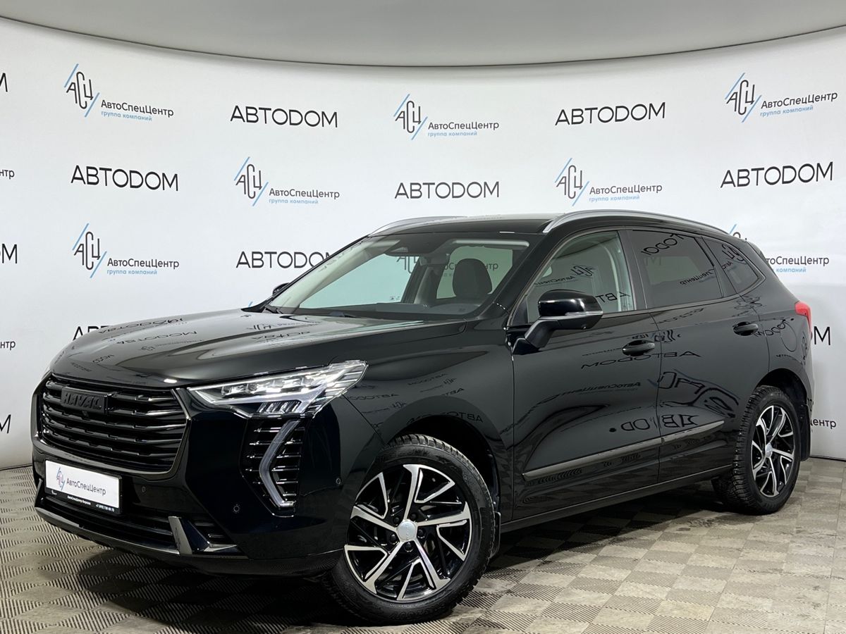 Автомобиль Haval Jolion I поколение 1.5 AMT 4WD (150 л.с.) Premium Чёрный 2022 с пробегом 64 603 км