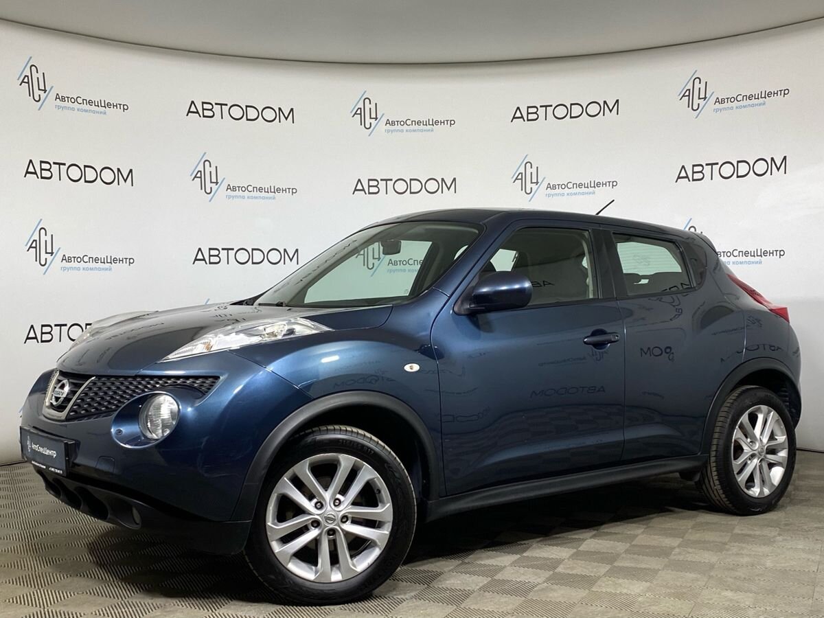 Nissan Juke I поколение (F15) 1.6 CVT (117 л.с.) SE+ Синий 2013 с пробегом 91 549 км