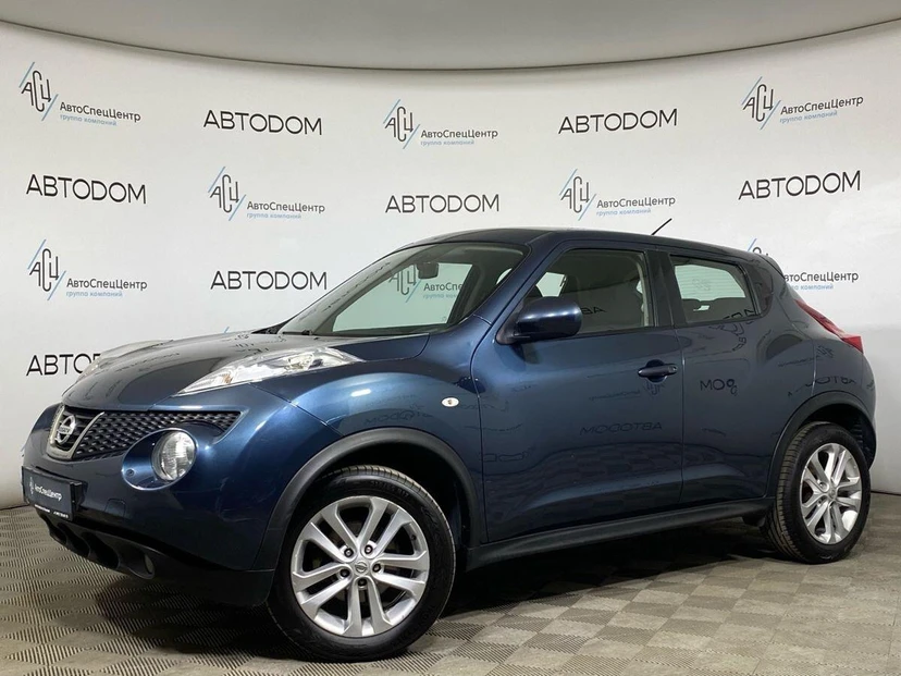 Nissan Juke I поколение (F15) 1.6 CVT (117 л.с.) SE+ Синий 2013 с пробегом 91 549 км