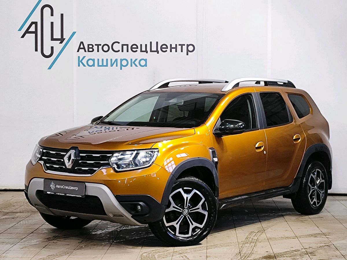 Renault Duster II поколение 1.3 CVT 4WD (150 л.с.) Style Оранжевый 2021 с пробегом 148 996 км