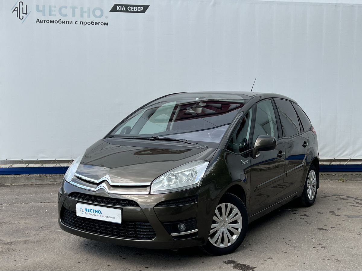 Автомобиль Citroen C4 Picasso I поколение 1.6 AMT (150 л.с.) Dynamique Коричневый 2013 с пробегом 180 000 км