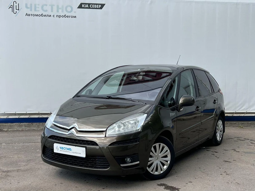 Автомобиль Citroen C4 Picasso I поколение 1.6 AMT (150 л.с.) Dynamique Коричневый 2013 с пробегом 180 000 км