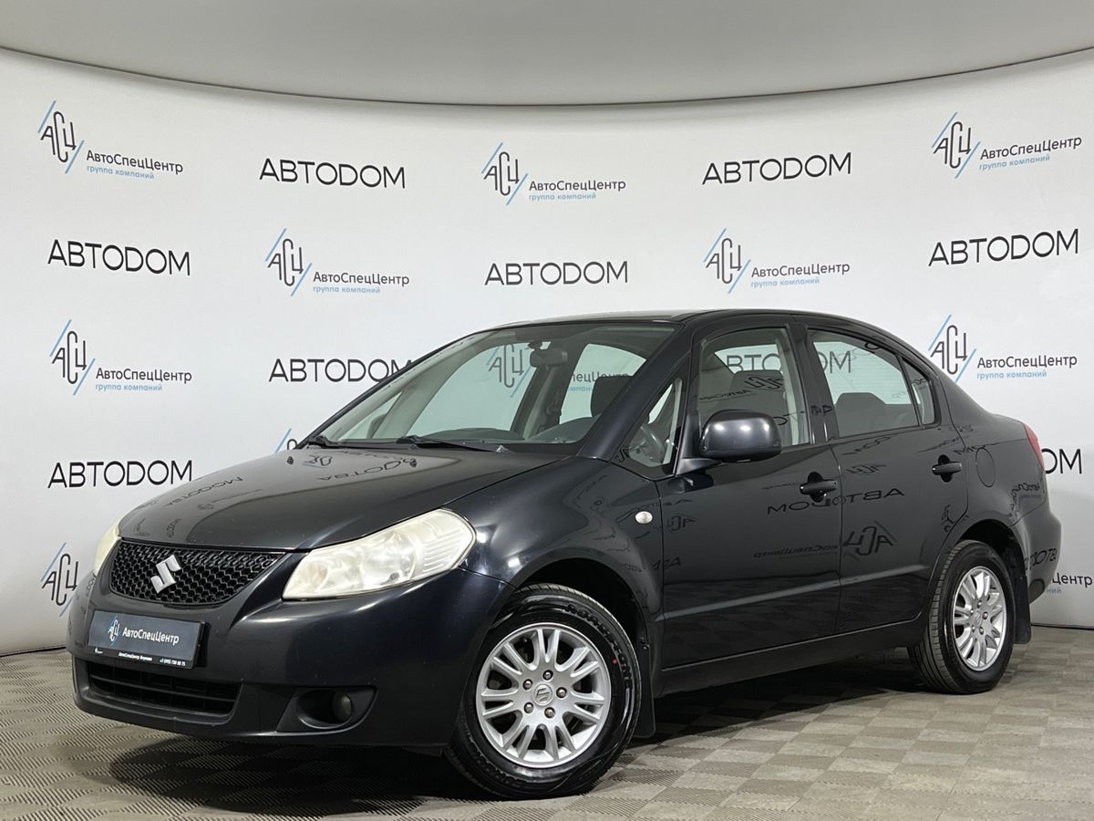 Suzuki SX4 I поколение 1.6 AT (106 л.с.) Base Чёрный 2008 с пробегом 200 021 км