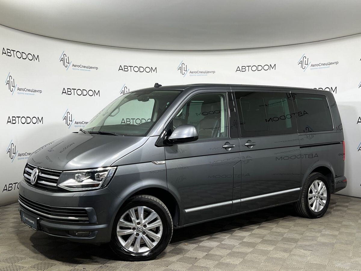Volkswagen Multivan IV поколение (T6) 2.0d AMT 4WD (180 л.с.) Highline Серый 2018 с пробегом 81 497 км