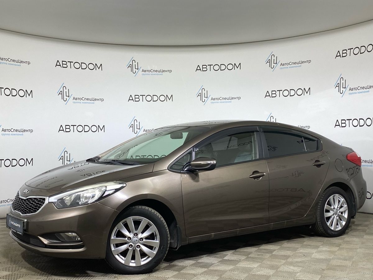 Kia Cerato III поколение 1.6 MT (130 л.с.) Comfort Бежевый 2015 с пробегом 131 000 км