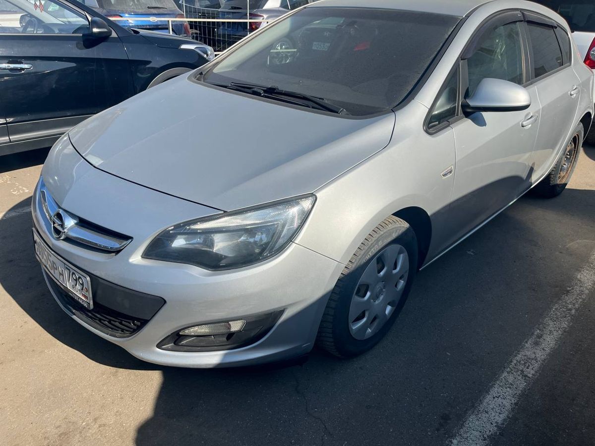 Автомобиль Opel Astra IV (J) [рестайлинг] 1.6 MT (115 л.с.) Active Серый 2014 с пробегом 99 370 км