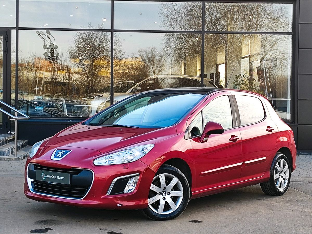 Peugeot 308 I (T7) [рестайлинг] 1.6 AT (120 л.с.) Allure Красный 2012 с пробегом 189 025 км