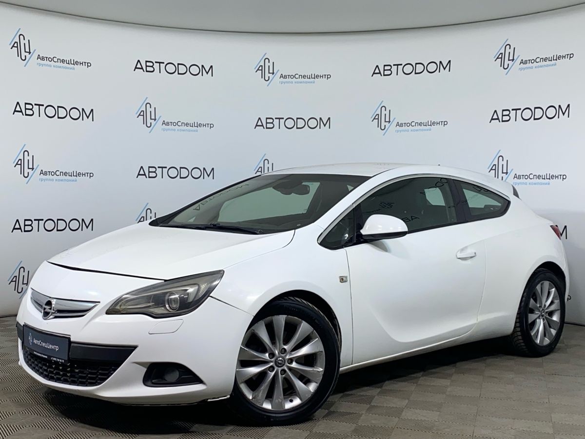 Автомобиль Opel Astra IV (J) [рестайлинг] 1.4 AT (140 л.с.) Sport Белый 2013 с пробегом 181 398 км
