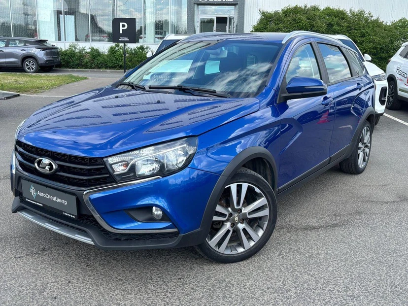 Lada (ВАЗ) Vesta I поколение 1.6 CVT (113 л.с.) Luxe Multimedia Синий 2020 с пробегом 87 700 км