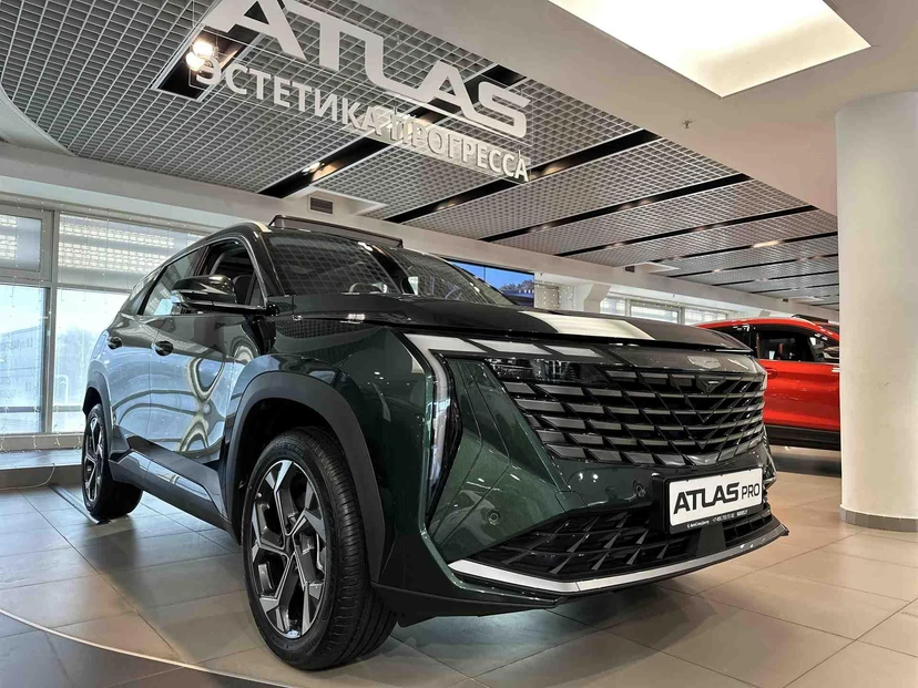 Geely Atlas II поколение 2.0 AT 4WD (200 л.с.) Люкс Зелёный 2026 новый