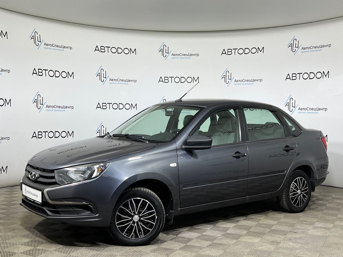 Lada (ВАЗ) Granta I [рестайлинг] 1.6 MT (87 л.с.) Classic Optima Серый 2020 с пробегом 86 382 км