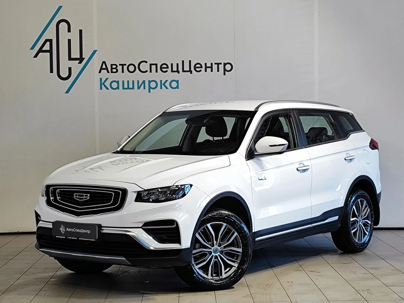 Автомобиль Geely Atlas Pro I поколение 1.5 AMT 4WD (177 л.с.) Flagship Белый 2022 с пробегом 26 137 км