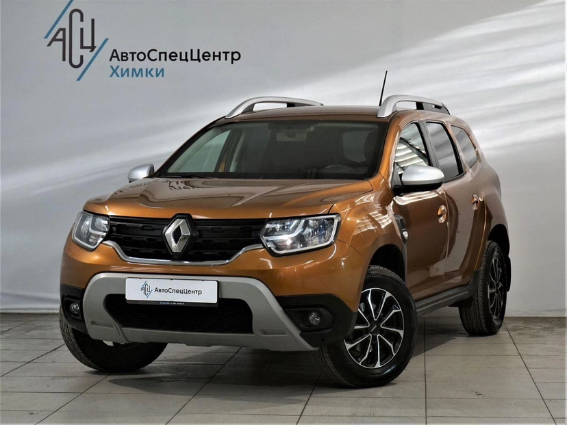 Автомобиль Renault Duster II поколение 1.5d MT 4WD (109 л.с.) Life Оранжевый 2021 с пробегом 45 000 км