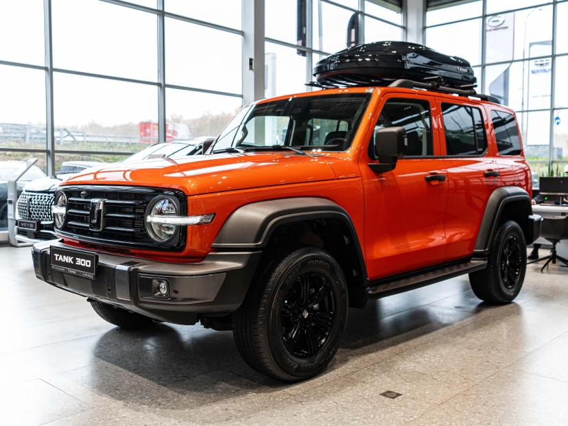 Автомобиль TANK 300 I поколение 2.0 AT 4WD (220 л.с.) City Adventure Оранжевый 2025 новый