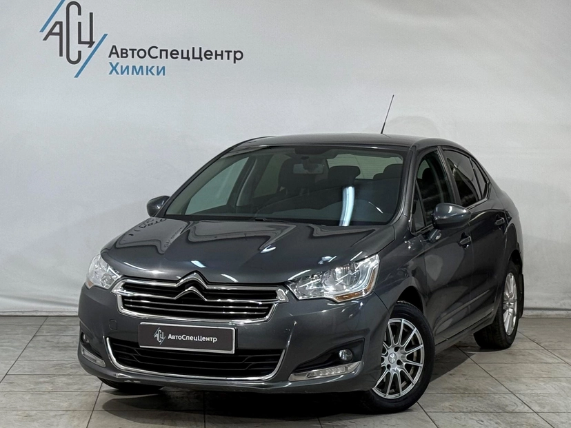 Автомобиль Citroen C4 II поколение 1.6 AT (120 л.с.) Exclusive Серый 2016 с пробегом 65 800 км