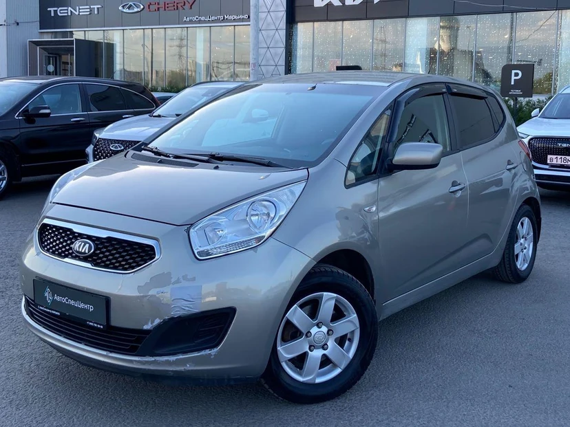 Kia Venga I поколение 1.6 MT (125 л.с.) Comfort Бежевый 2012 с пробегом 253 581 км