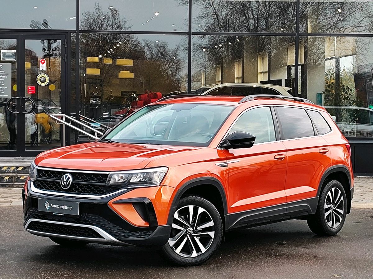 Volkswagen Taos I поколение 1.4 AT (150 л.с.) JOY! Оранжевый 2021 с пробегом 74 702 км