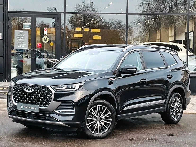 CHERY Tiggo 8 Pro Max I поколение 2.0 AMT 4WD (197 л.с.) Ultimate Чёрный 2022 с пробегом 73 743 км