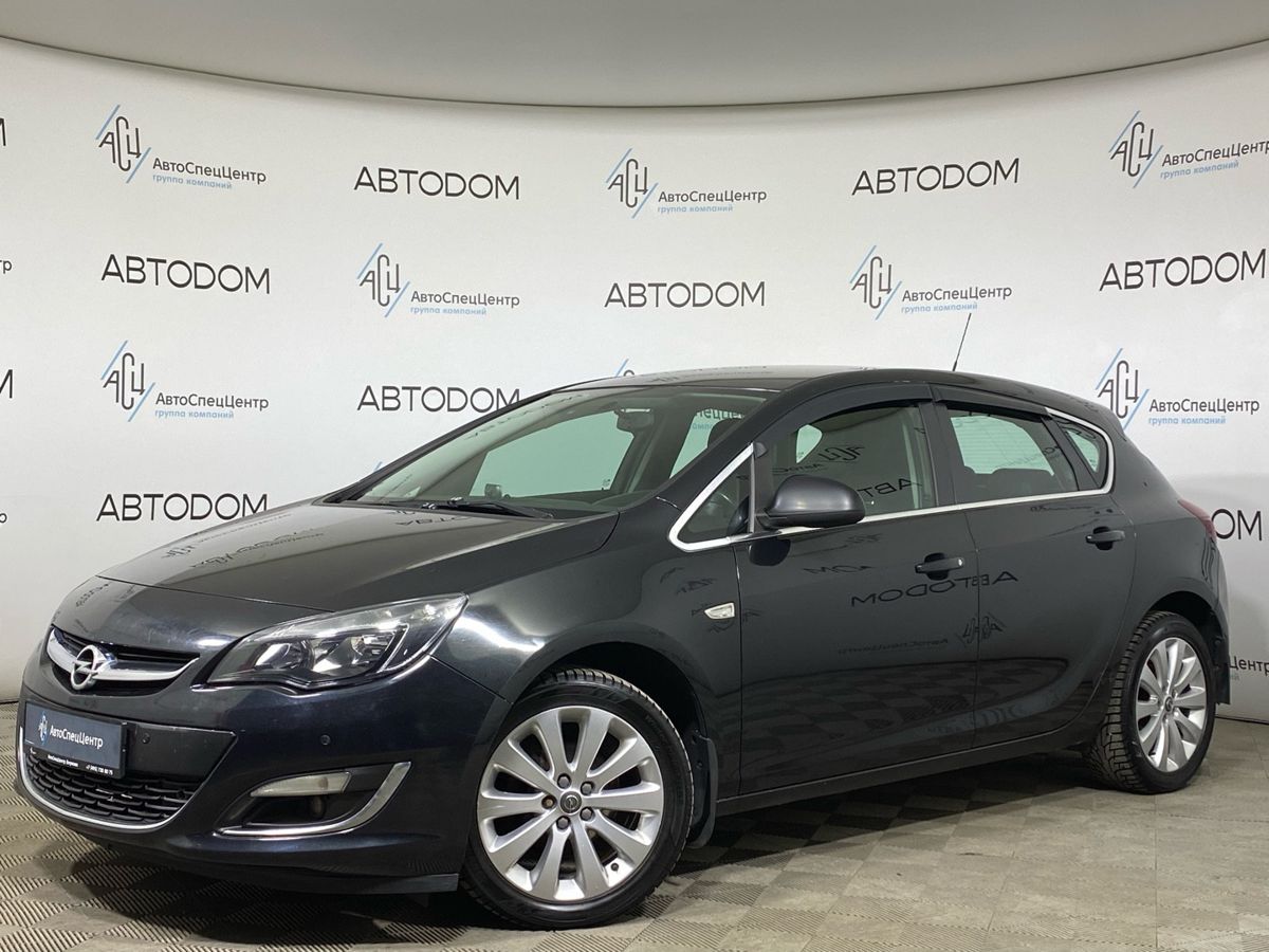 Opel Astra IV (J) [рестайлинг] 1.6 AT (115 л.с.) Cosmo Чёрный 2014 с пробегом 232 000 км