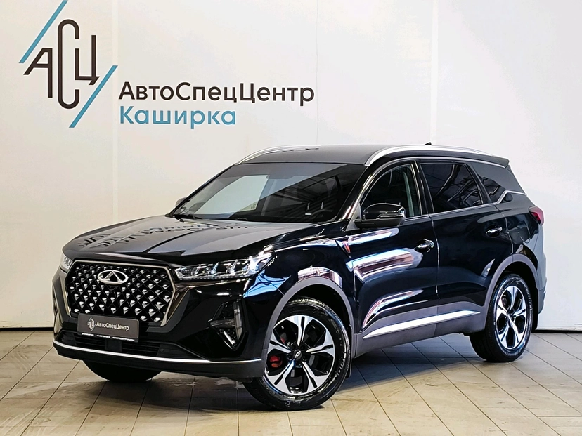 Автомобиль CHERY Tiggo 7 Pro Max I поколение 1.6 AMT 4WD (150 л.с.) Elite Чёрный 2023 с пробегом 28 444 км