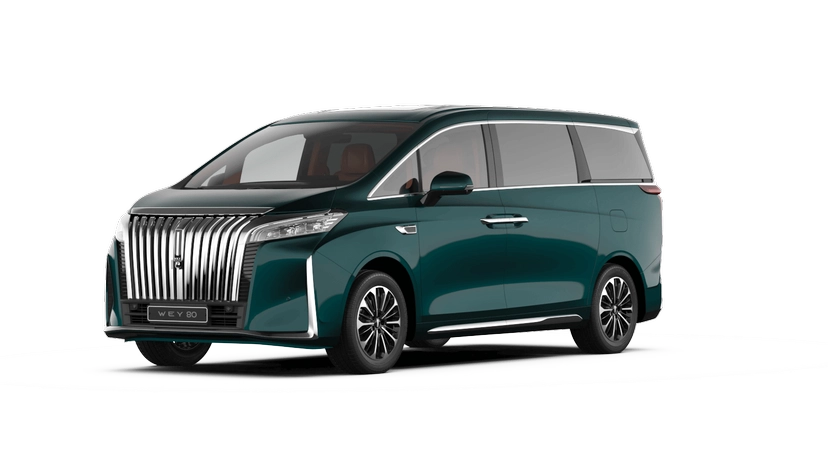 Автомобиль WEY 80 I поколение 37.96 kWh 1.5hyb AT 4WD (487 л.с.) Premium Зелёный 2025 новый