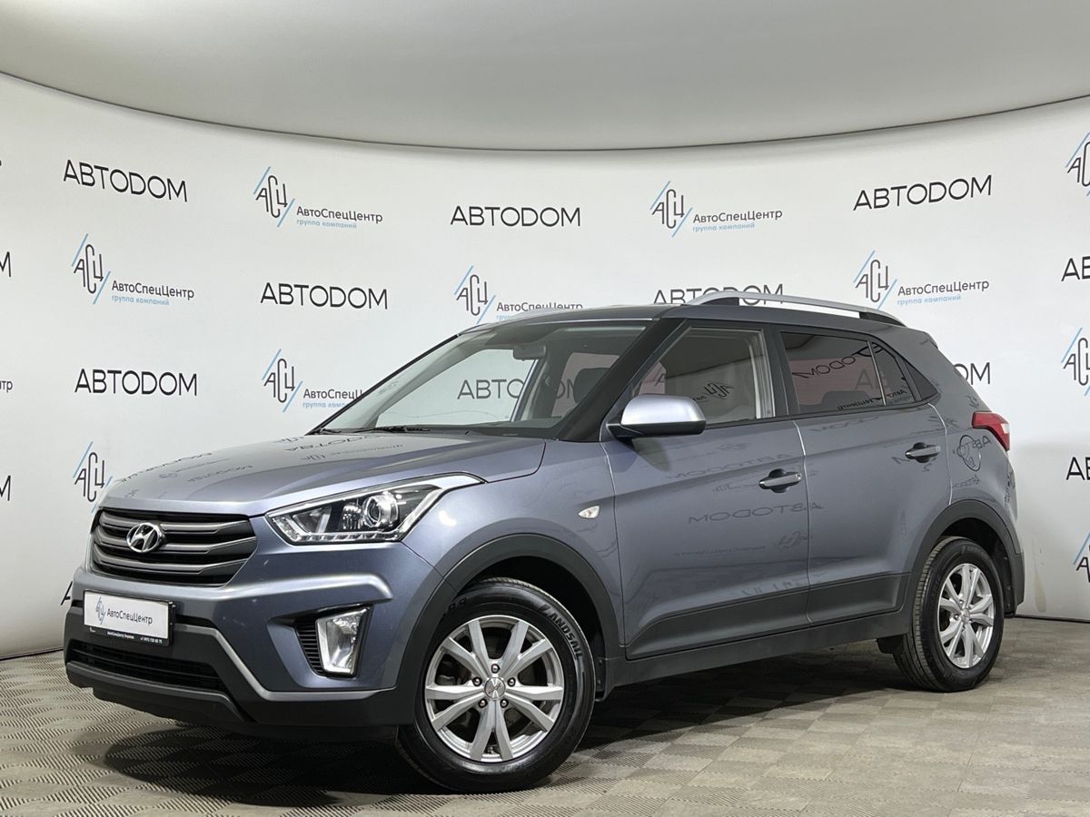 Hyundai Creta I поколение 2.0 AT 4WD (149 л.с.) Comfort Plus + Advanced + Style Серый 2017 с пробегом 190 388 км